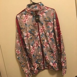 New men’s track jacket large